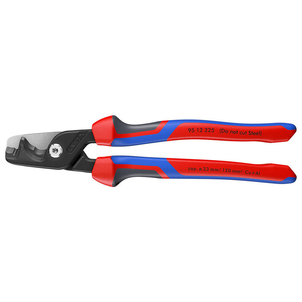 Kabelschere mit Mehrkomponenten-Griffen225mm KNIPEX