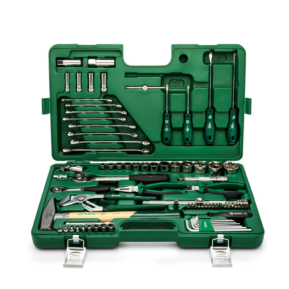 1/4" & 1/2" Universal-Werkzeugsatz, metrisch, 80-tlg.