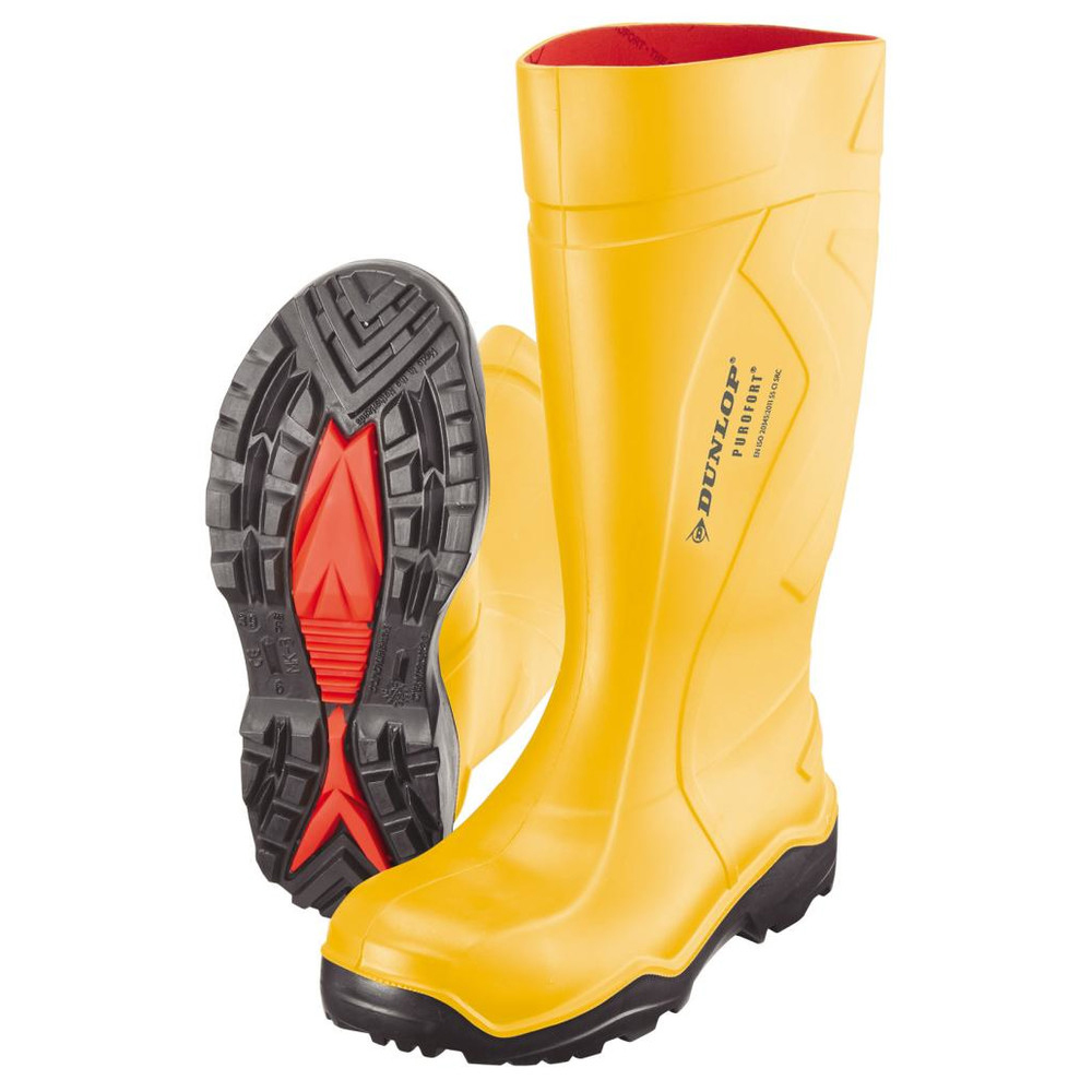Stiefel Purofort+, S5 , Gr. 39, gelb