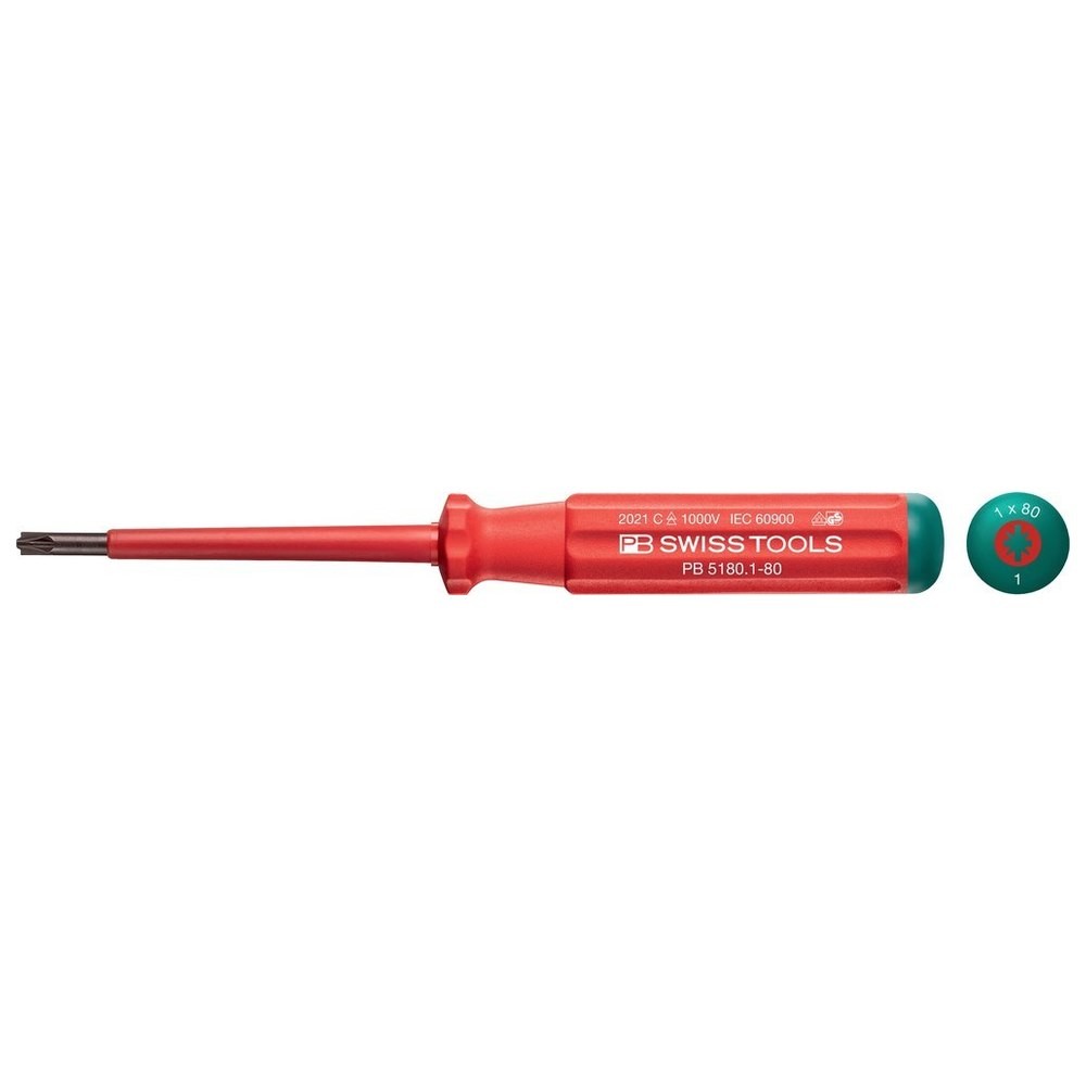 Schraubendreher 5180 VDE PZ/S 2x100mm Classic PB Swiss Tools