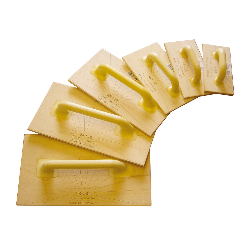 Holz-Reibebrett Abachi, 180 x 320 mm