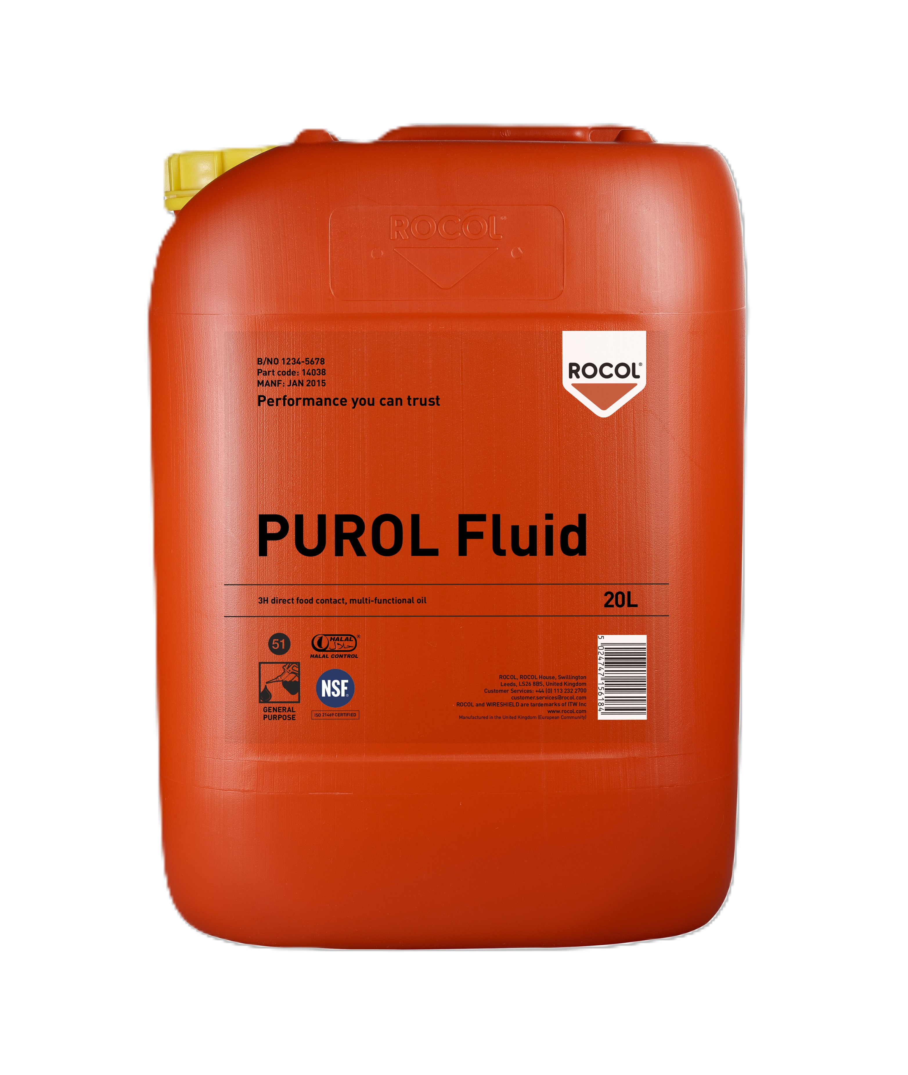 PUROL FLUID™ (NSF Registered)