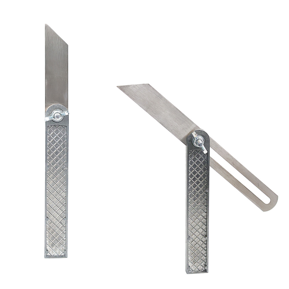 Schmiegenwinkel mit Flügelmutter, verstellbar, 300 mm
