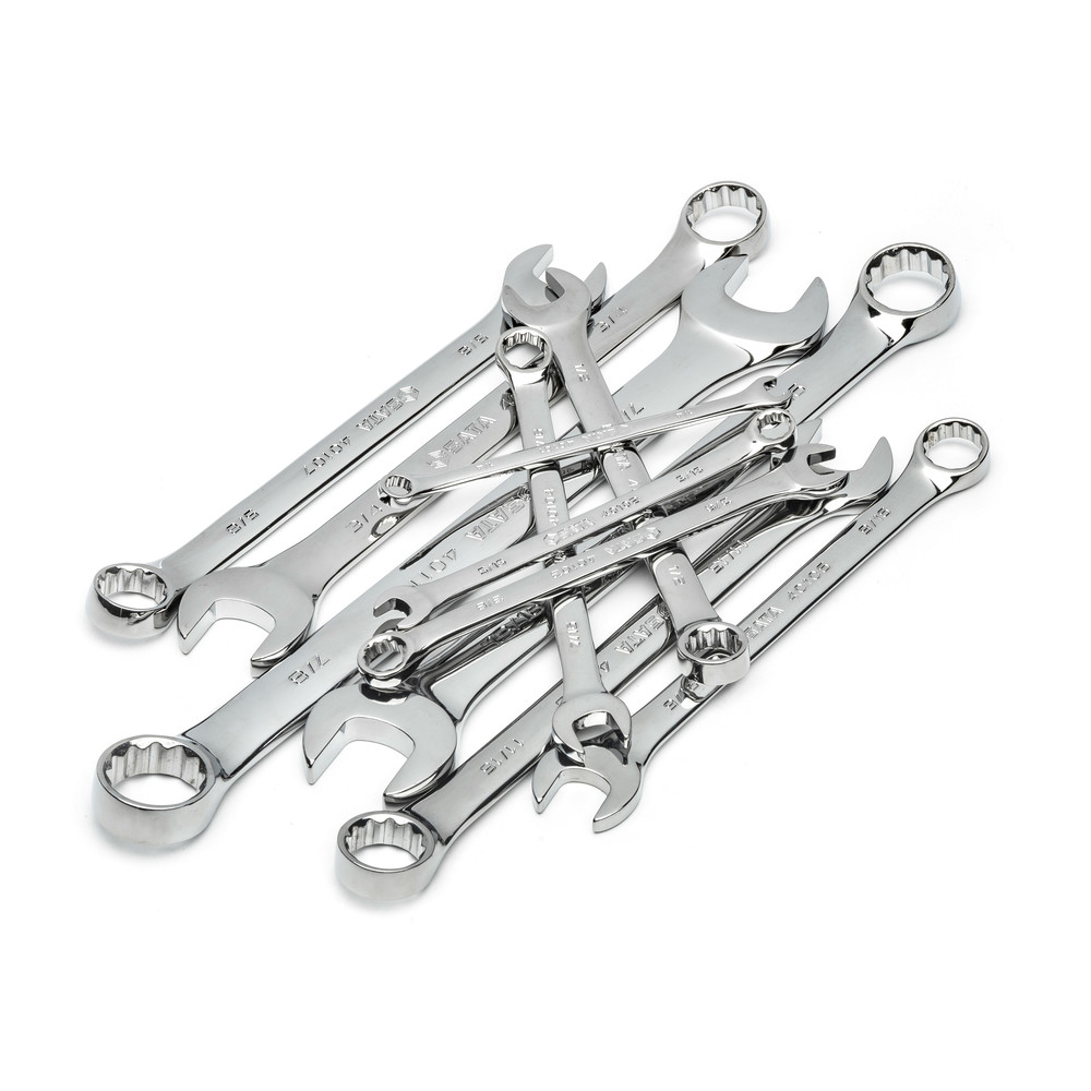 Ringmaulschlüssel-Satz, zöllig, 11-teilig, 1/4"-7/8"