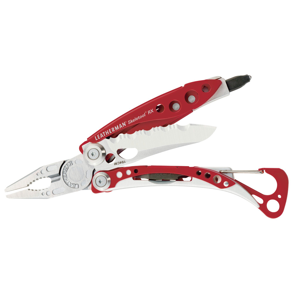 Multi-Tool Skeletool RX, 7 Funktionen, rot