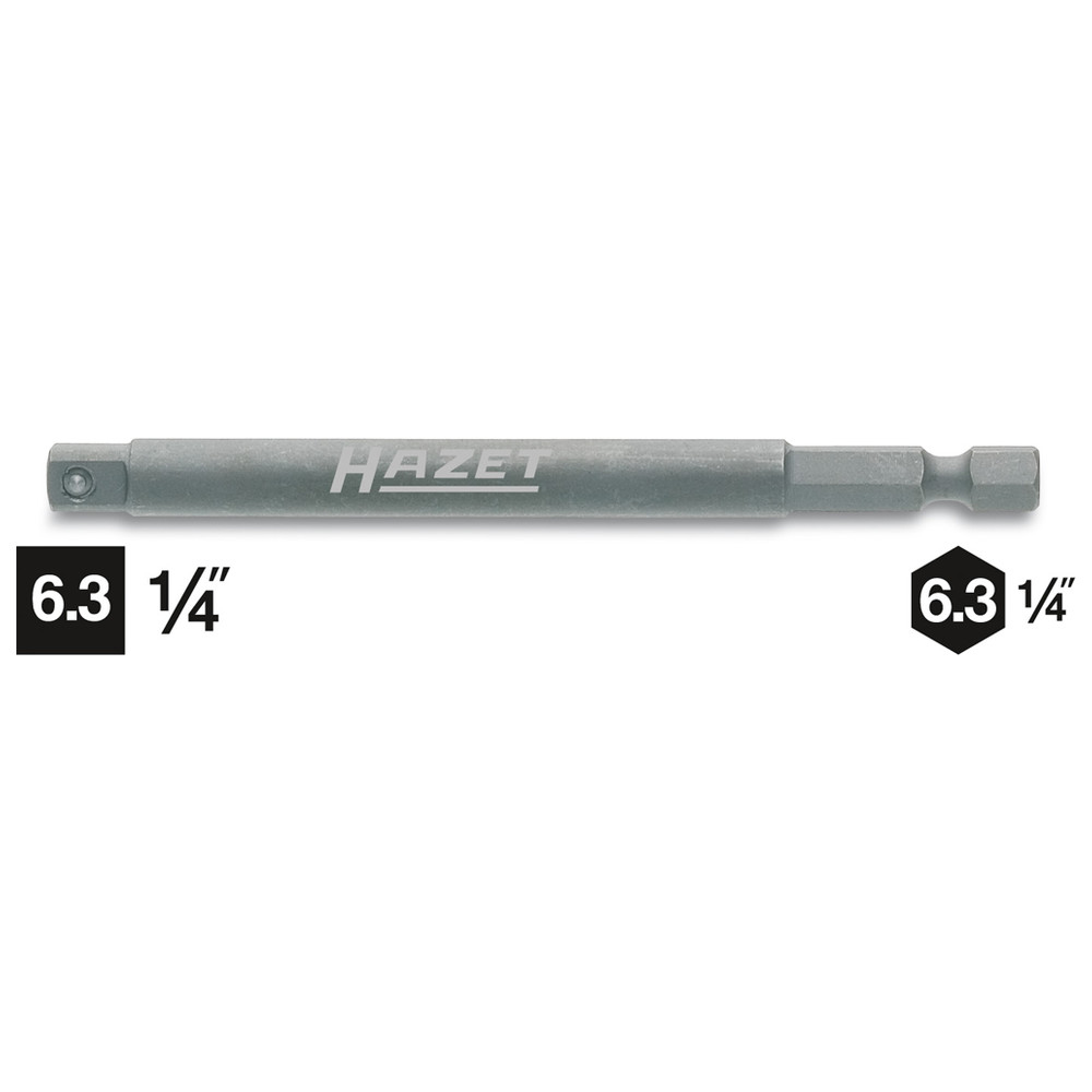 Schlag-, Maschinenschrauber-Adapter 8508S-4 - Sechskant massiv 6,3 (1/4 Zoll) -