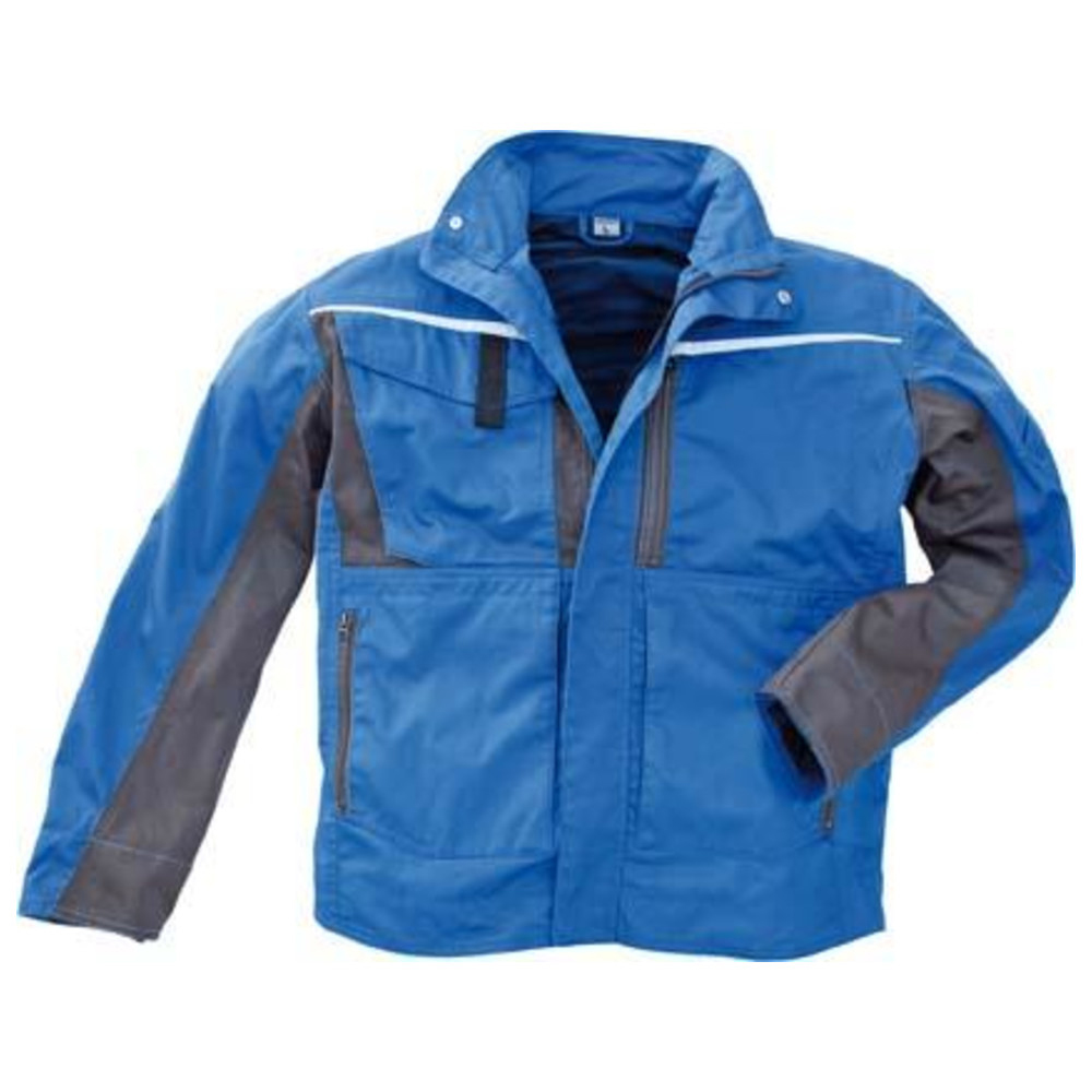 Arbeitsjacke Champ, Gr. M, blau/grau