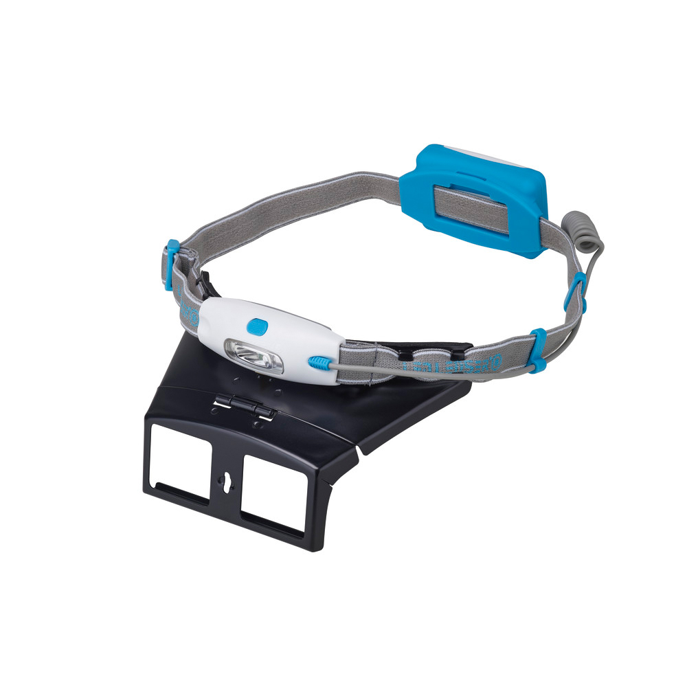 Kopfbandlupe Tech-Line BINO LED inkl. Batterien, ohne Wechseloptik