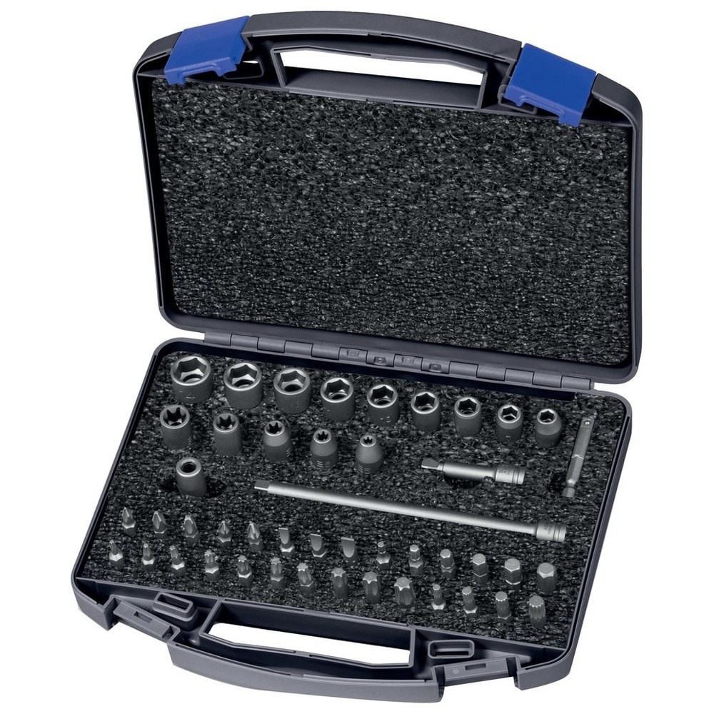 Kraft- Steckschlüssel-Satz 1/4" 46-teilig ASW