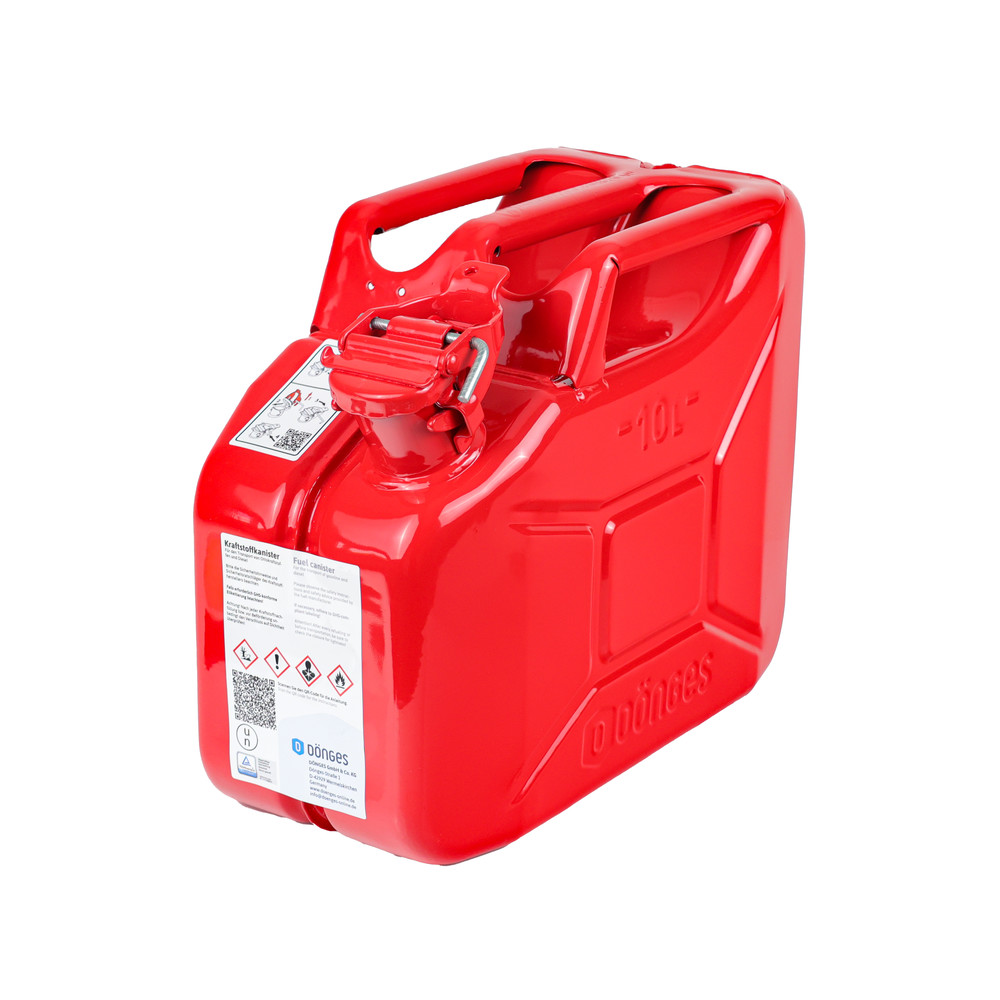 Stahlblech Kraftstoffkanister, 10 l, rot