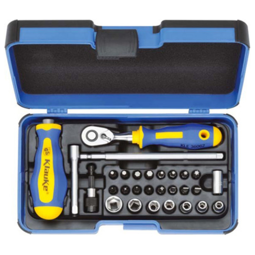 Steckschlüsselsatz 1/4", 29-teilig