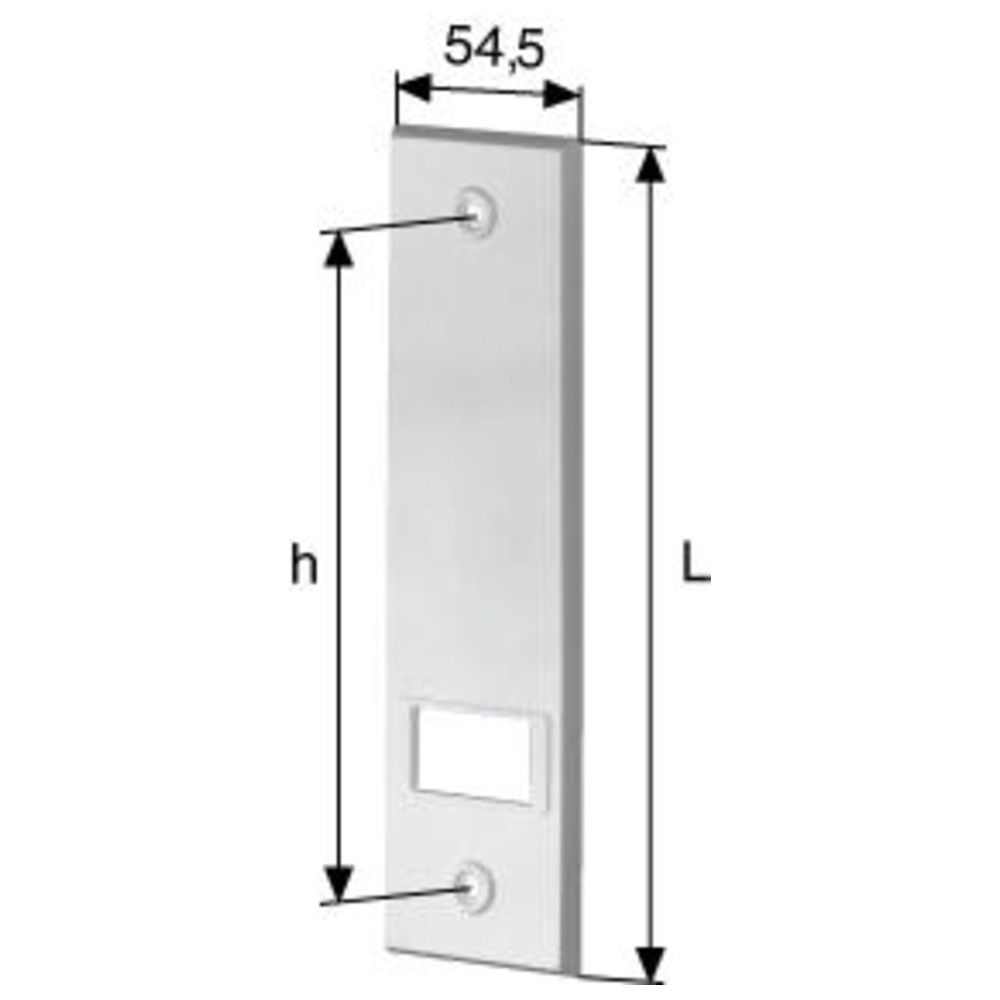 Deckplatte 110110 für PARO Wickler 110100