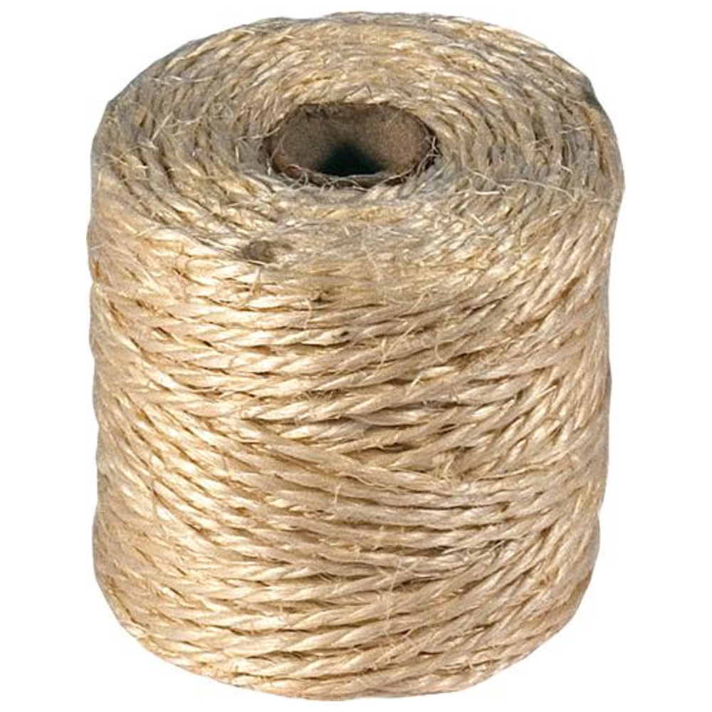 Packschnur 40 m hanffarbig
