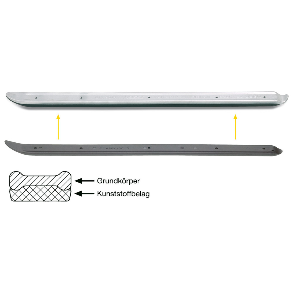 Reifen- und Montagehebel 650K-20 - Gesamtlänge: 500 mm