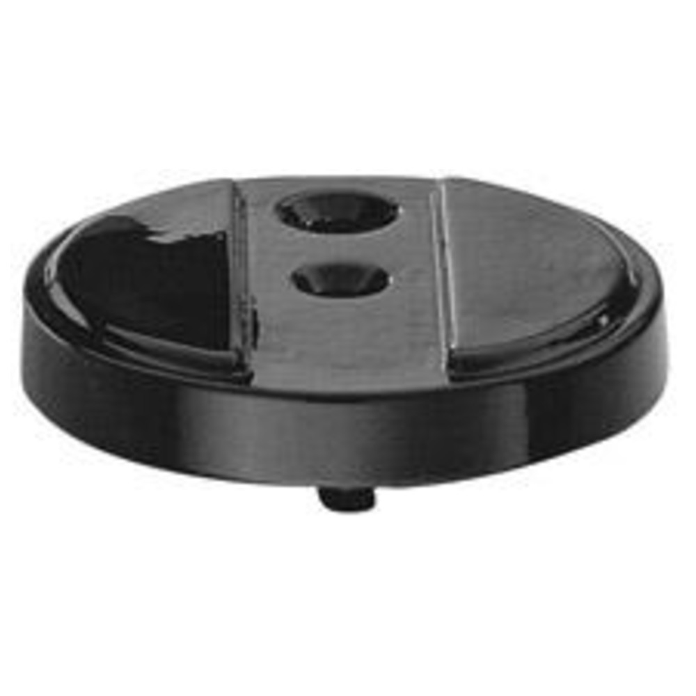 Boden-Türpuffer,10 mm 0 38 3884, Alu+F.schw.9005