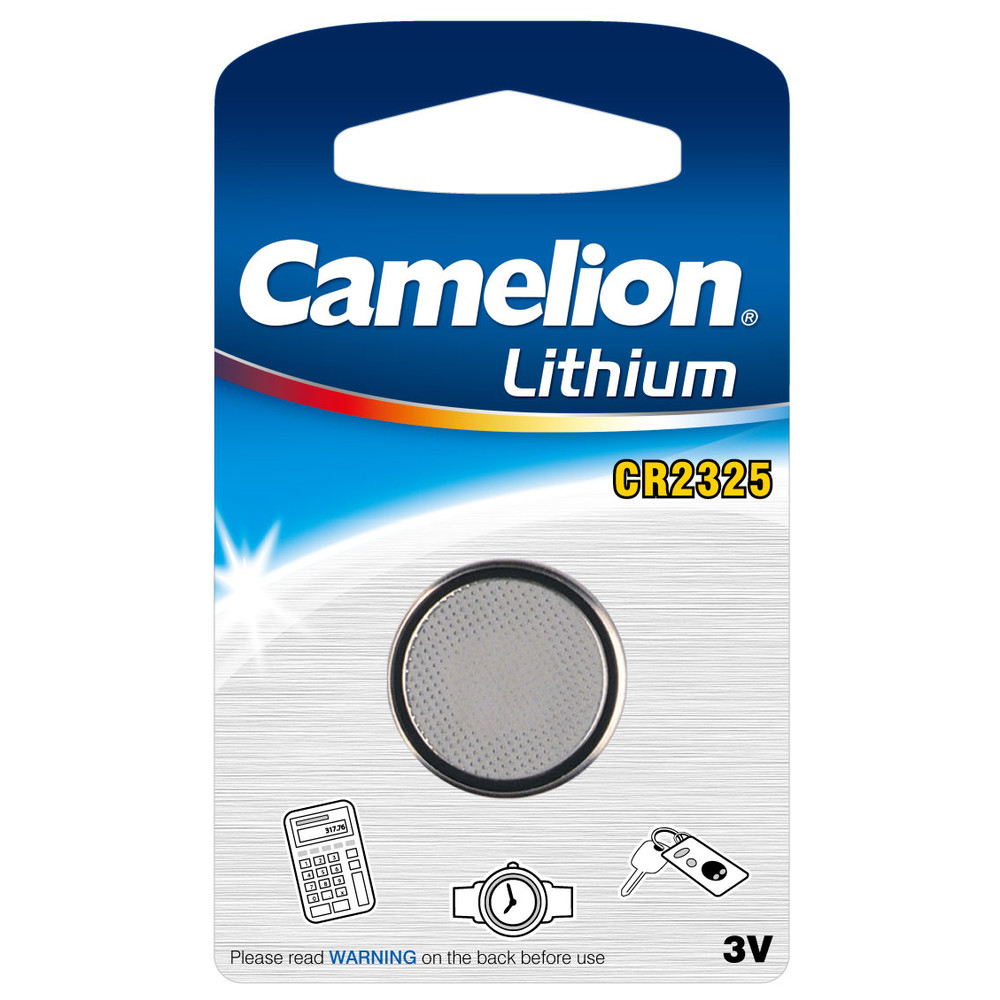 Lithium Knopfzelle CR-2325, 3V, 190 mAh