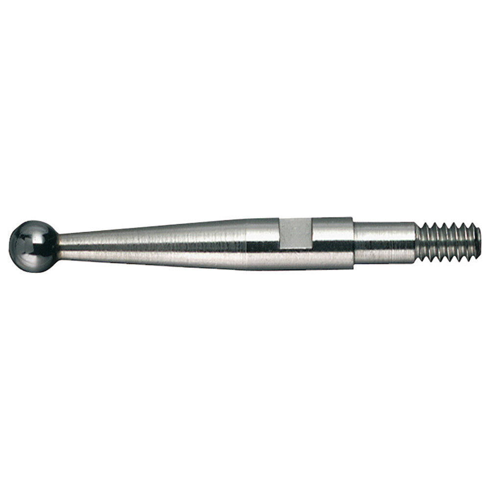 Messeinsatz mit HM-Kugel D2 x 12 mm