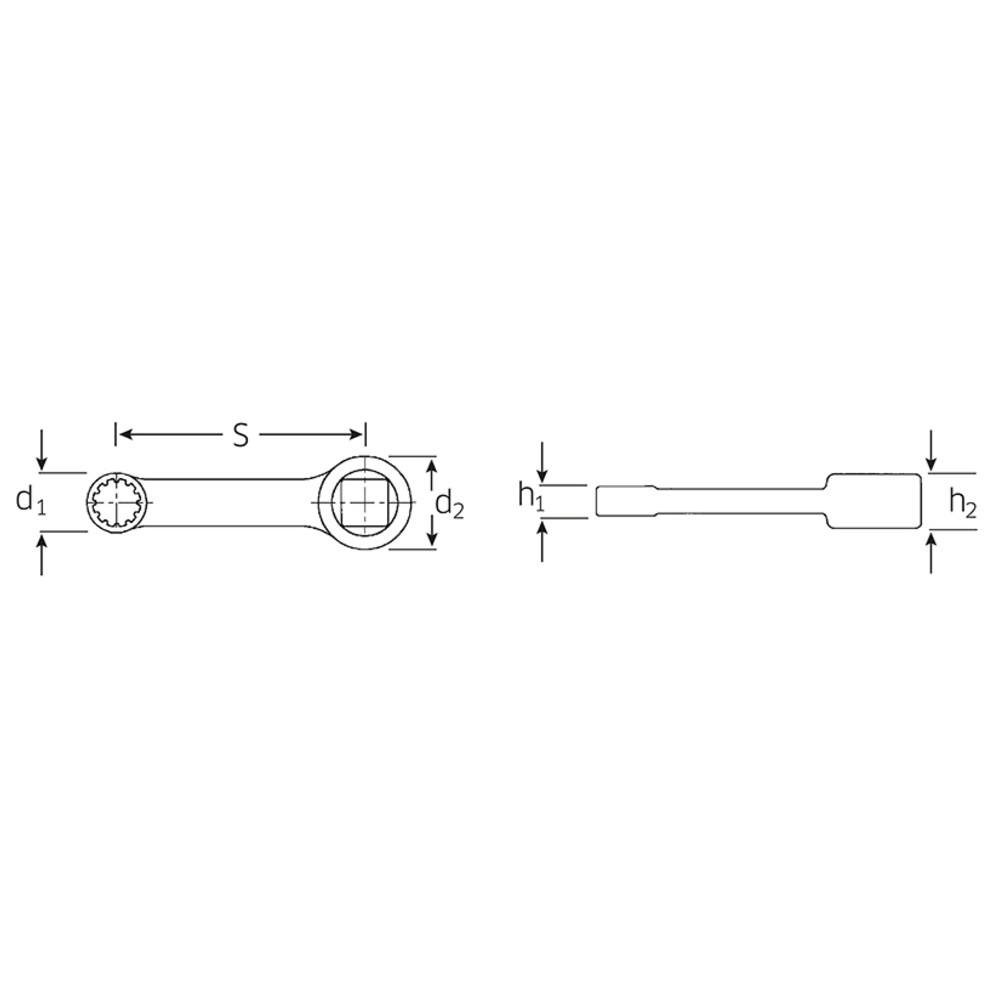 447aSP Spline-Drive-Adapter 3/8 10
