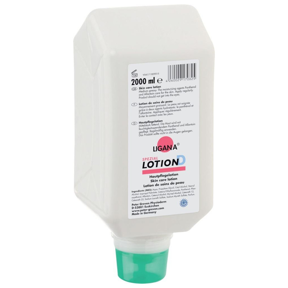 Hautpflegelotion Speziallotion ion D, 2000 ml Varioflache