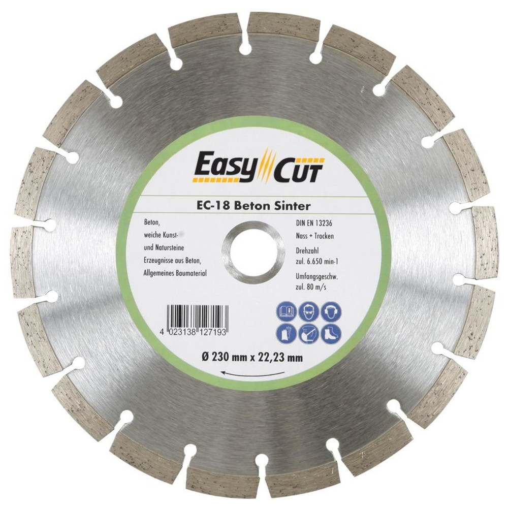 Diamant-Trennscheibe EC- 18 115 x 1,9 x 10 x 22,23 mm