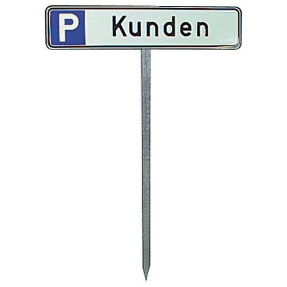 Einschlagpfahl für 750 mm für Parkplatzschilder