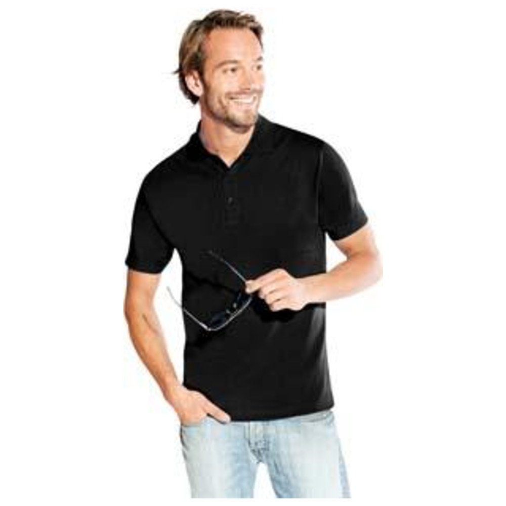 Poloshirt, Gr. 2XL, schwarz
