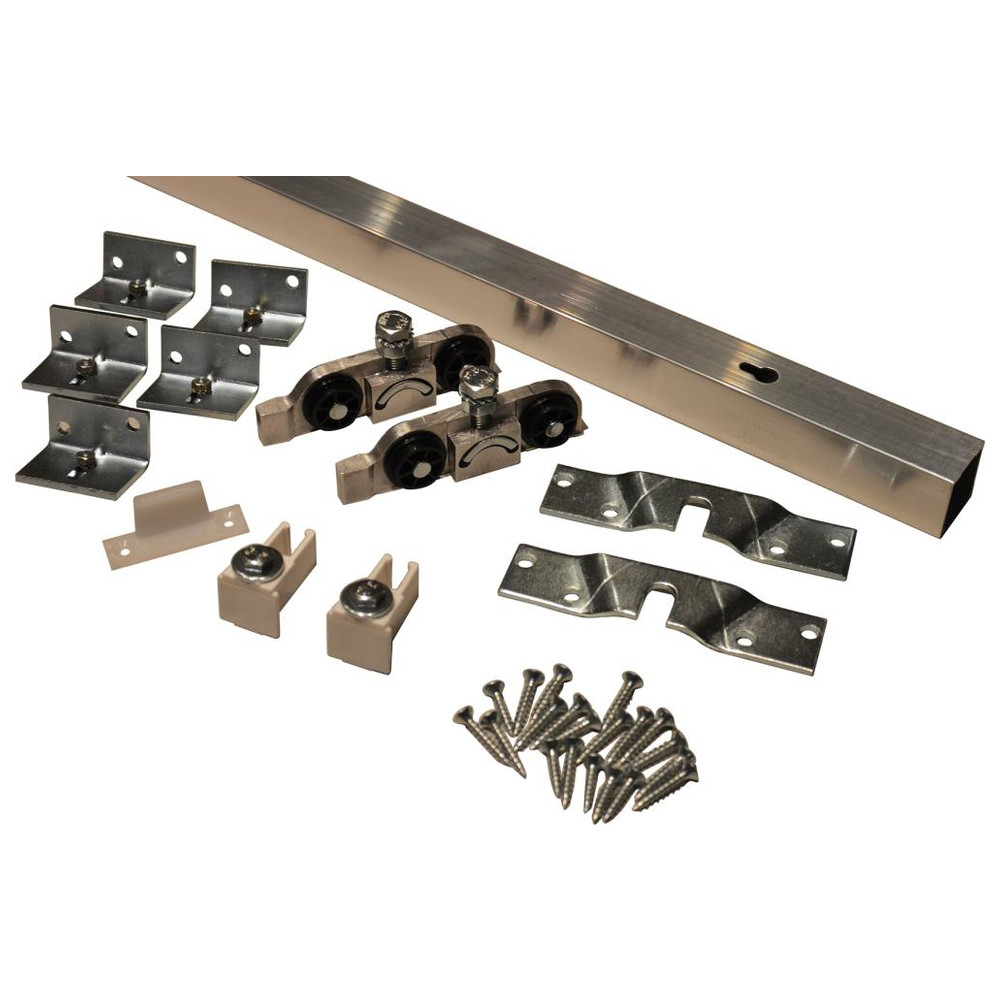 Zimmerschiebetürbeschlag Set 80kg 190cm