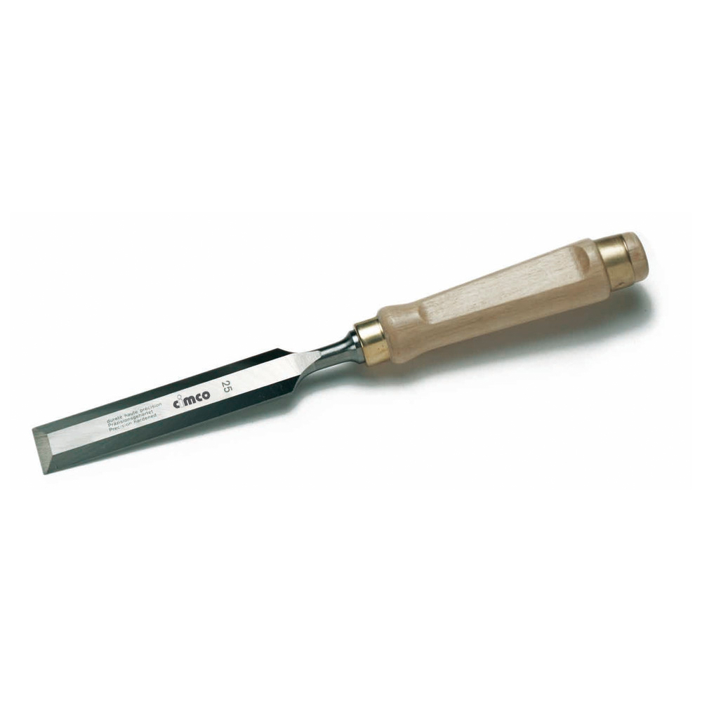 Stechbeitel DIN 5139, Schneidenbreite 25 mm Klingenlänge 148 mm Größe 278 mm