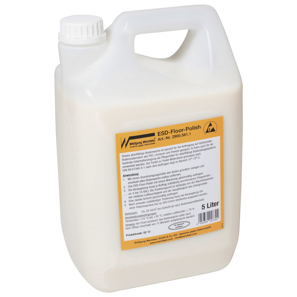 Bodenwachs, ESD, 5 l