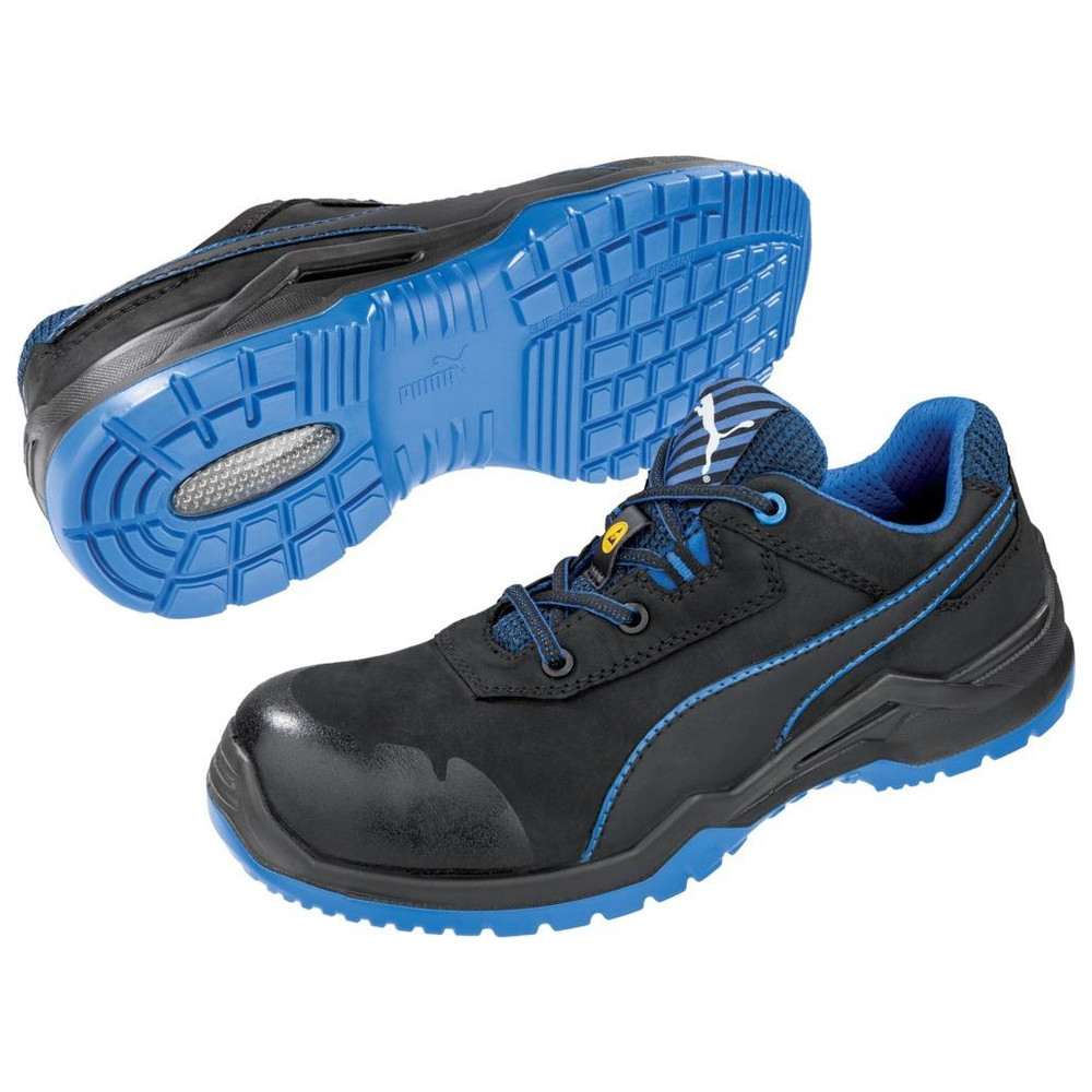 Halbschuh 644220, ESD, S3, Gr. 40, schwarz/blau