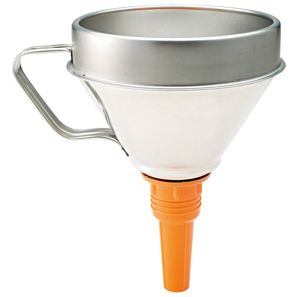 Trichter Weißblech mit Sieb 1,3l Nr. 02342