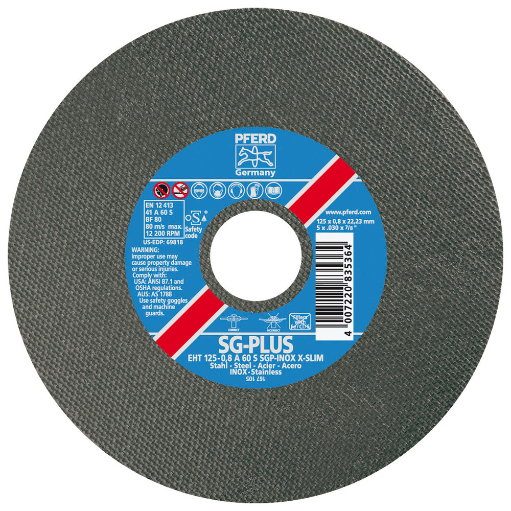 Trennscheibe A60SSGP-INOX115 x 0,8 mm X-Slim