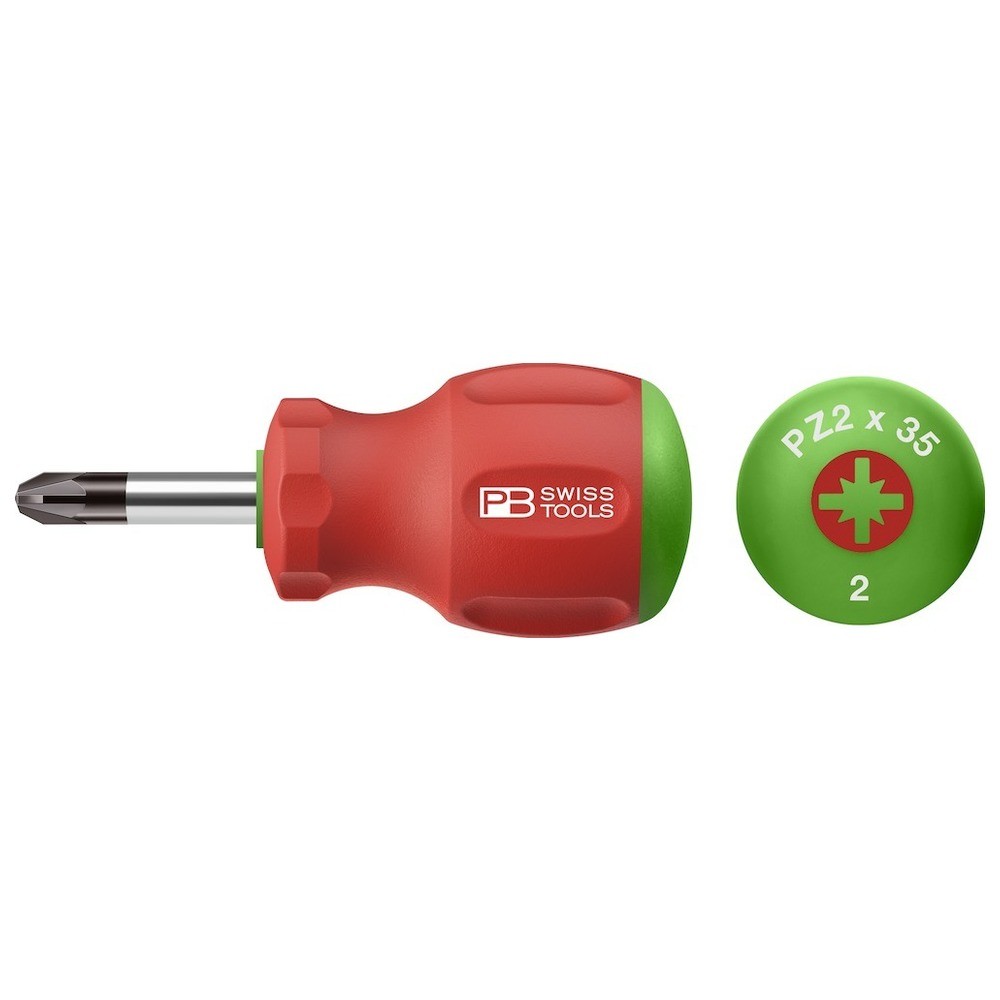 Schraubendreher Stubby PZ1x 30mm SwissGrip PB Swiss Tools