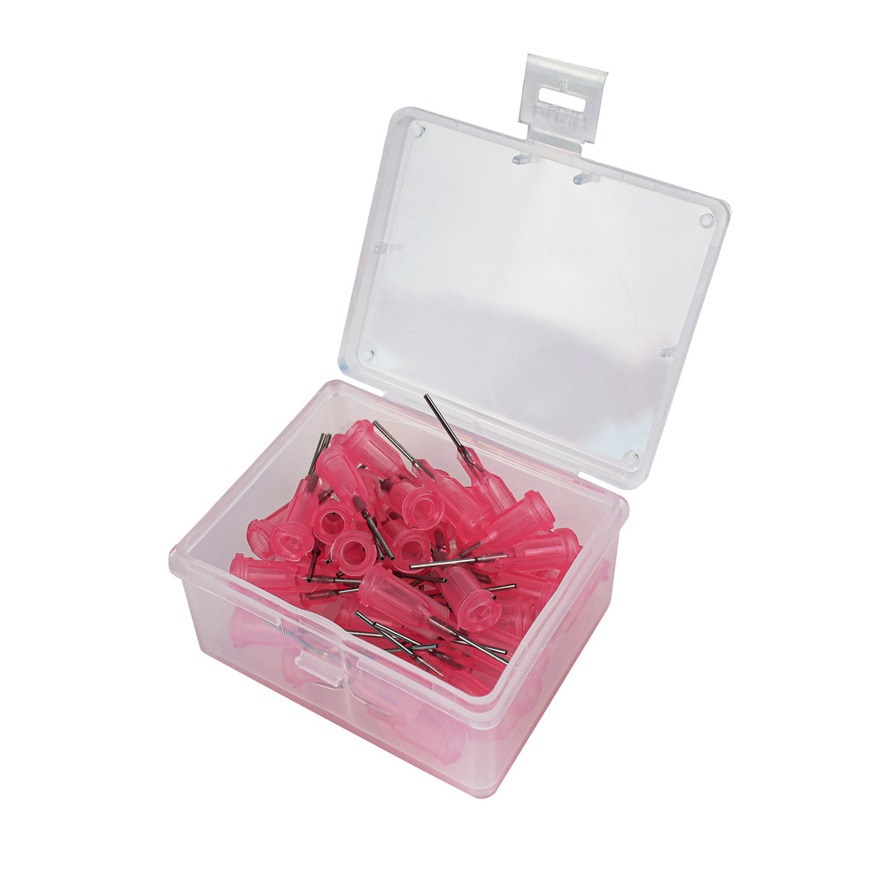 WETEC Dosiernadel, gerade, 1/2", 0,60 mm / Gauge 20, rosa, Bild 3