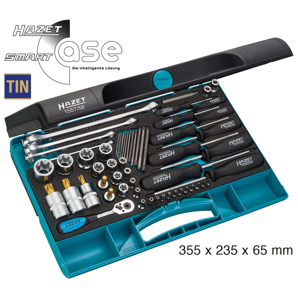 Werkzeug-Satz TORX 1557/58 - Anzahl Werkzeuge: 58
