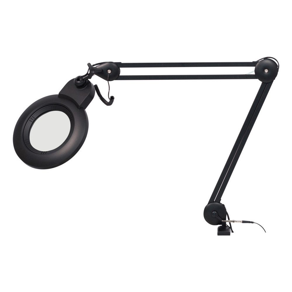 Lupenleuchte 436-B-UV, rund, mit Dimmerfunktion und UV-Licht