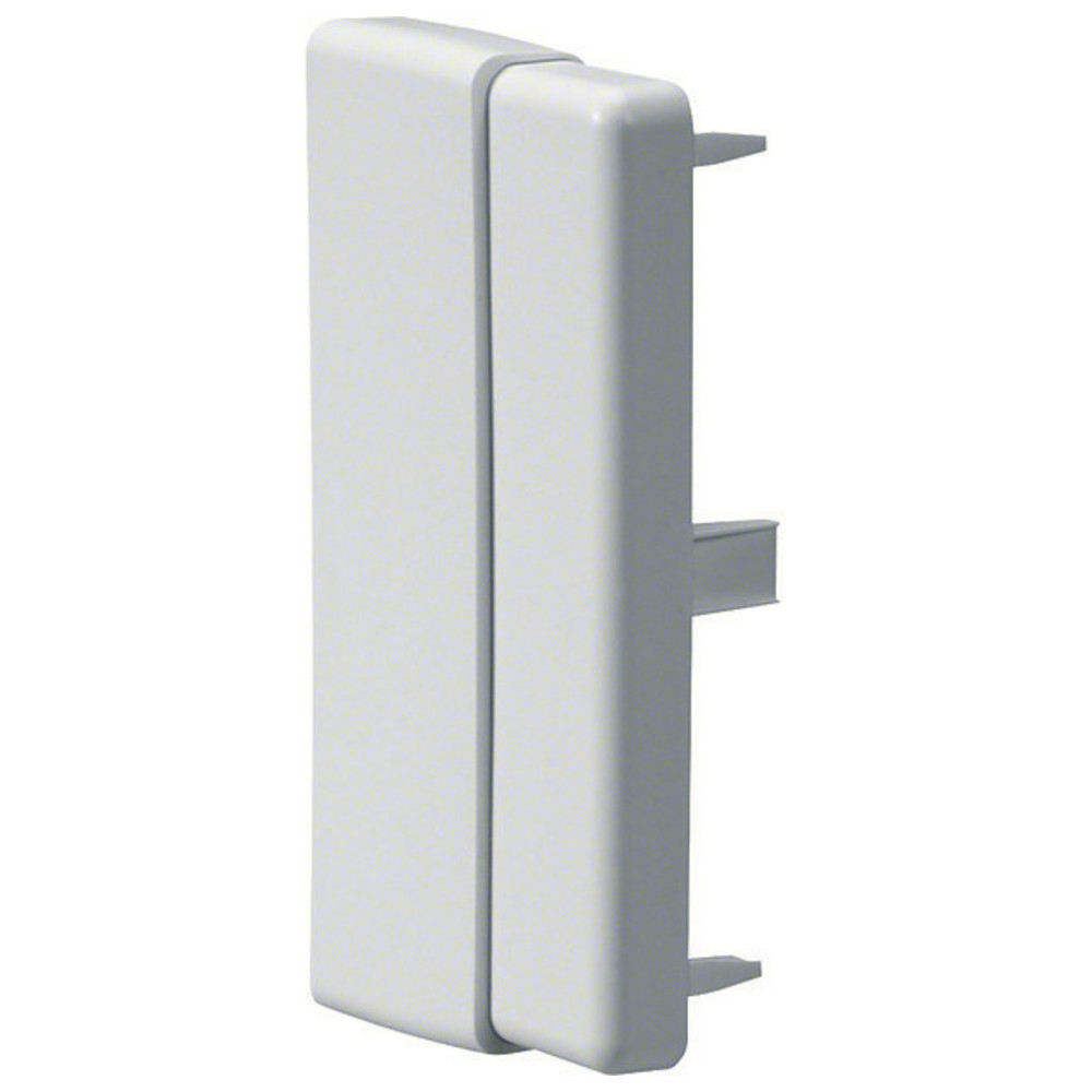 Endplatte zu Installationskanal LF/LFF/LFH, verkehrsweiß, 40/60 x 110 mm