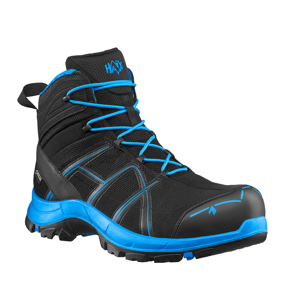 Sicherheitsschuh BLACK EAGLE Safety 40.1 mid/black-blue, Größe UK: 3.0/ EU: 35