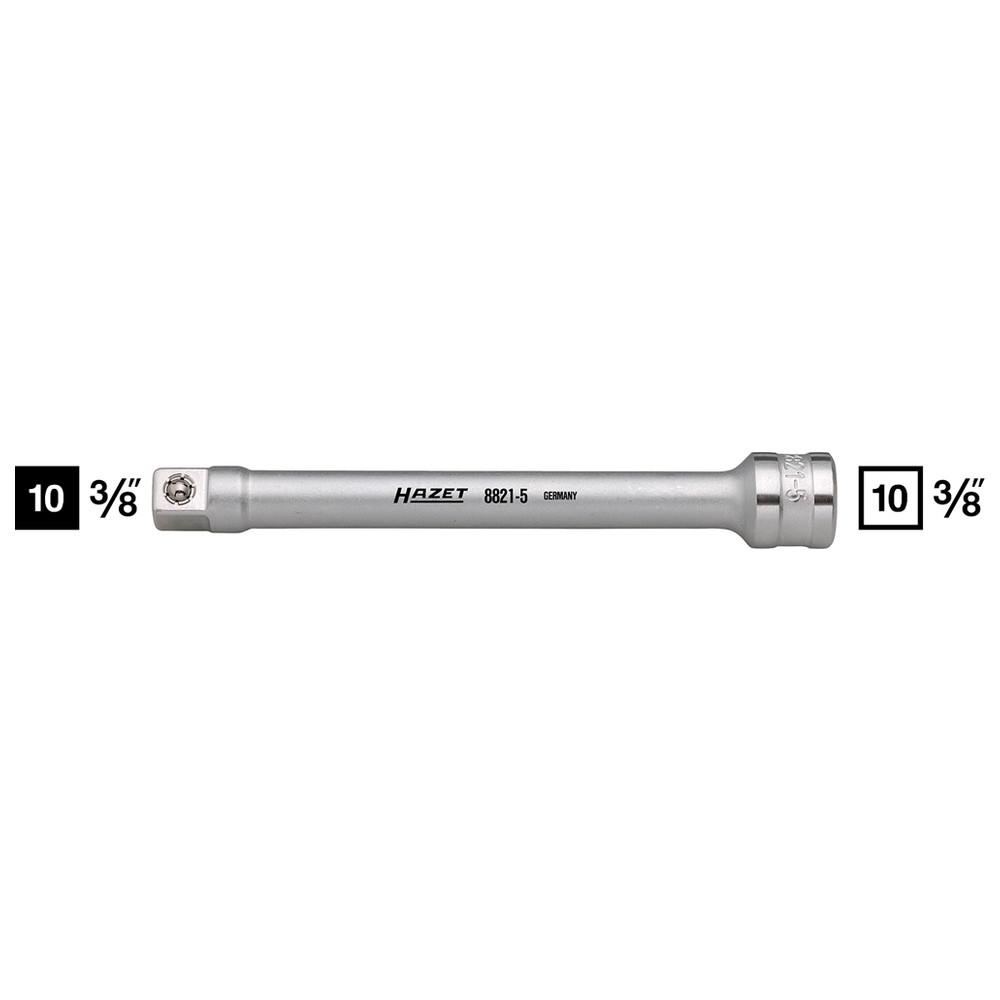 Verlängerung 8821-5 - Vierkant hohl 10 mm (3/8 Zoll) - Vierkant massiv 10 mm (3