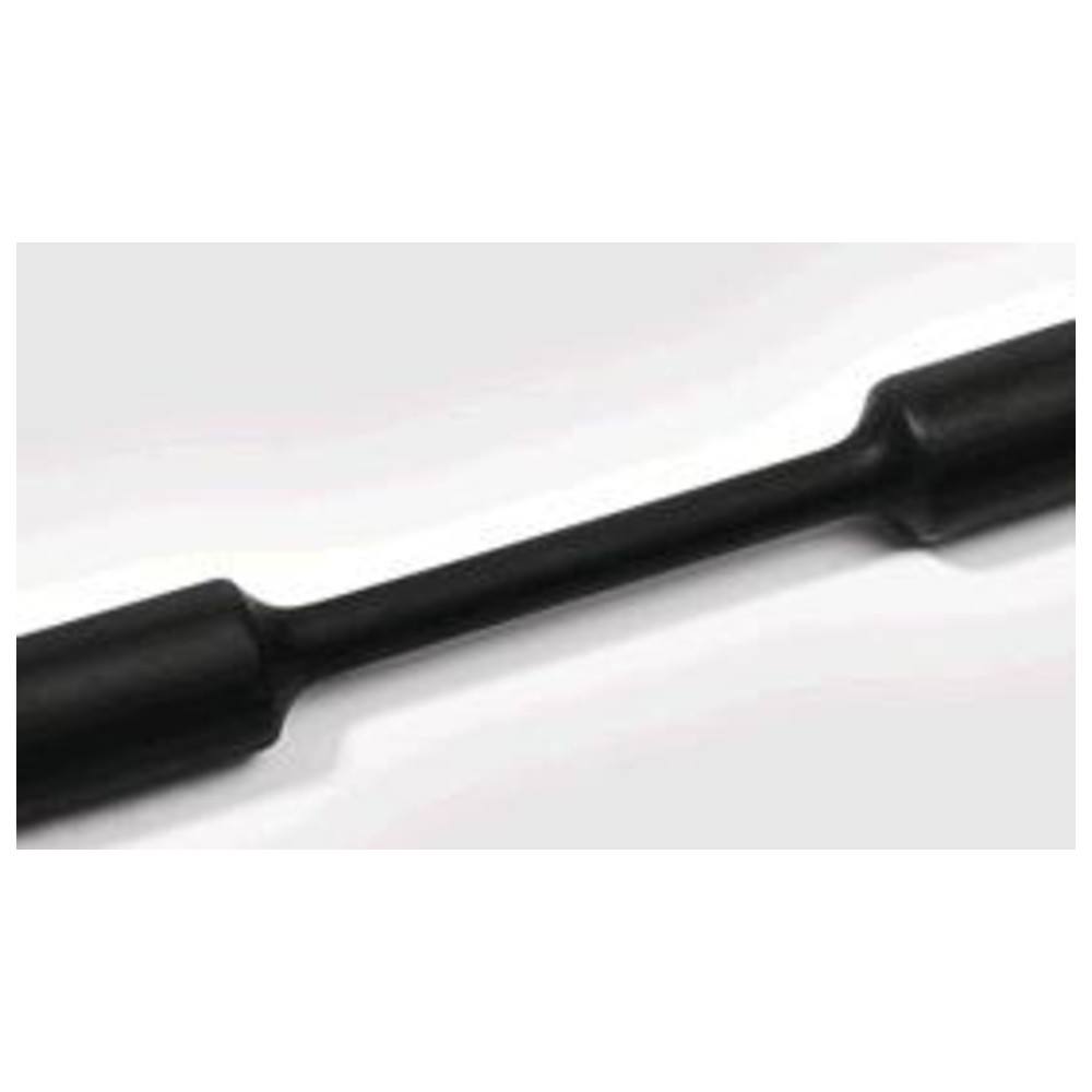 Schrumpfschlauch, schwarz, 1/8 "