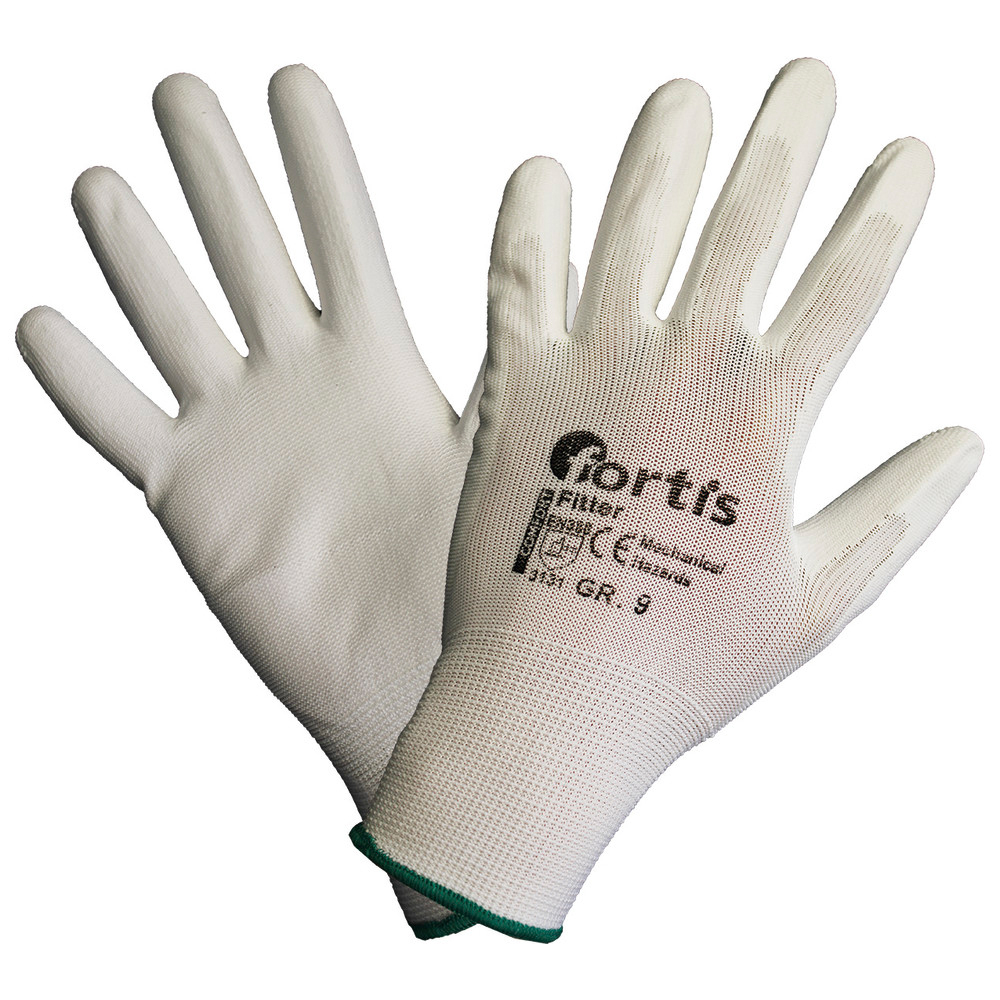 Handschuh Fitter PU/Nylon, Gr. 10, weiß