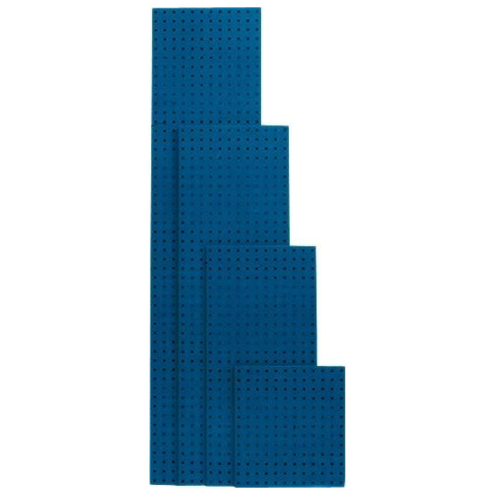 Lochplatte 495 x 457 mm enzianblau RAL 5010