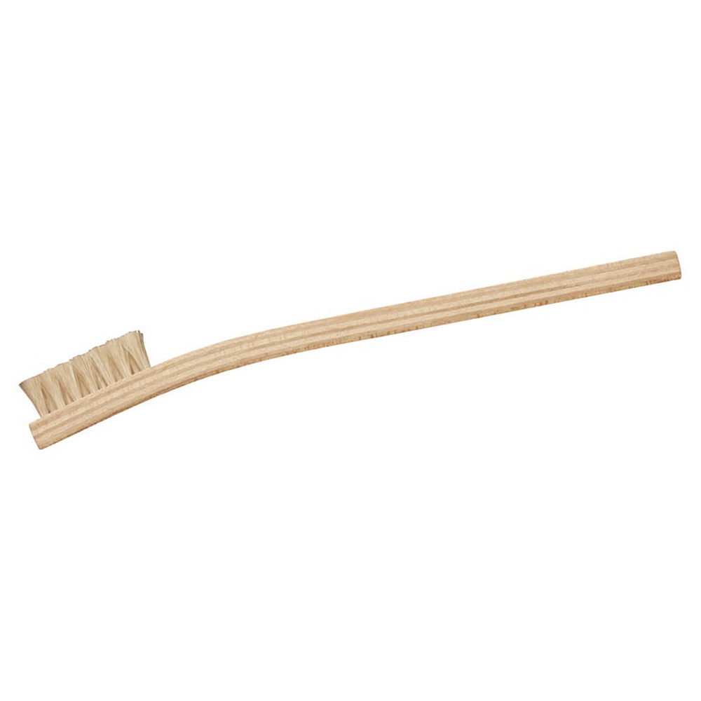 Reinigungsbürste mit Holzgriff, Schweineborste, einseitig, 6,4x197 mm