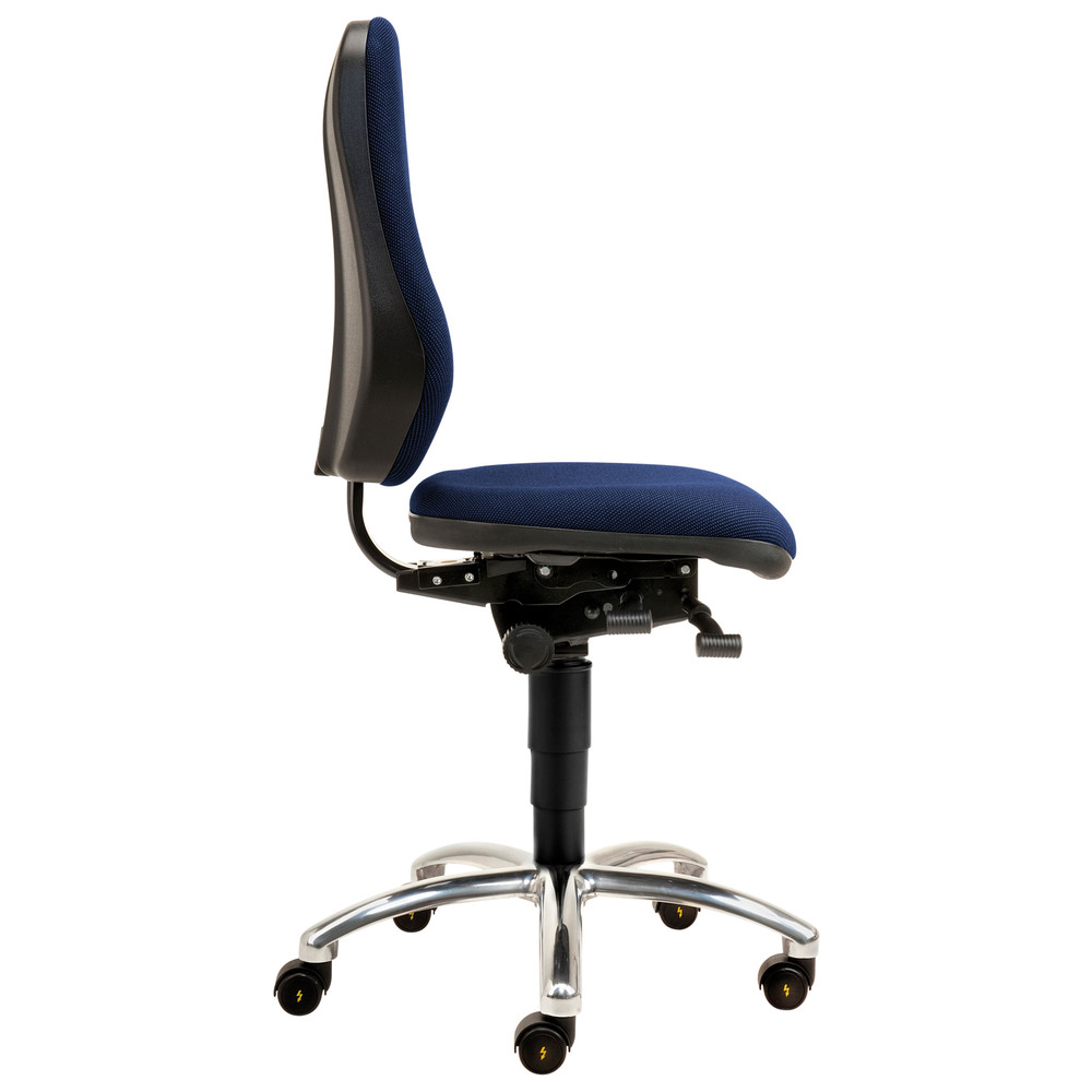 WETEC Arbeitsstuhl Ergo 4all, ESD, blau