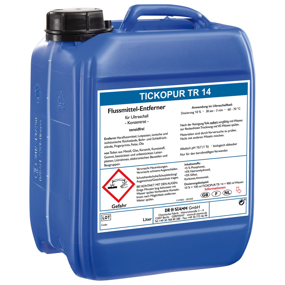 WETEC Reiniger Tickopur TR 14, 5 l