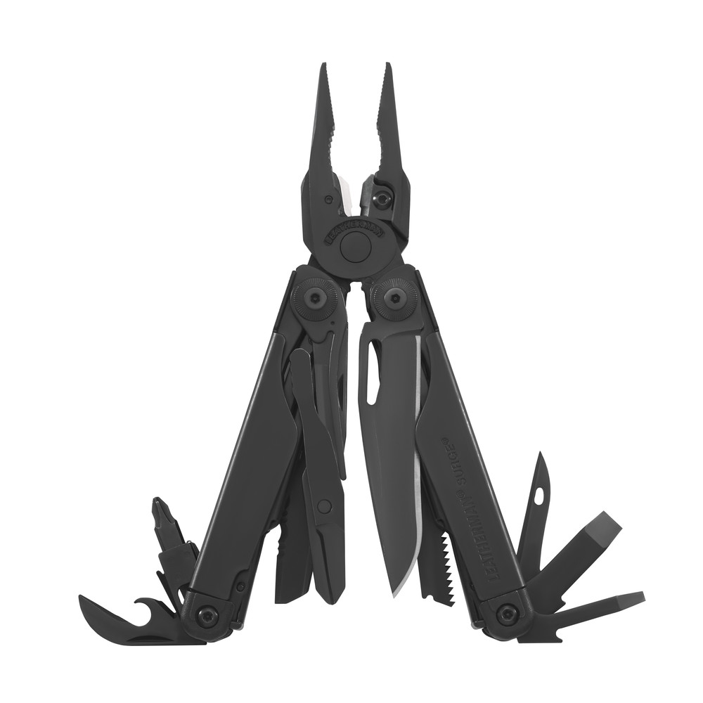 Multi-Tool SURGE, black, inkl. Nylon-Holster