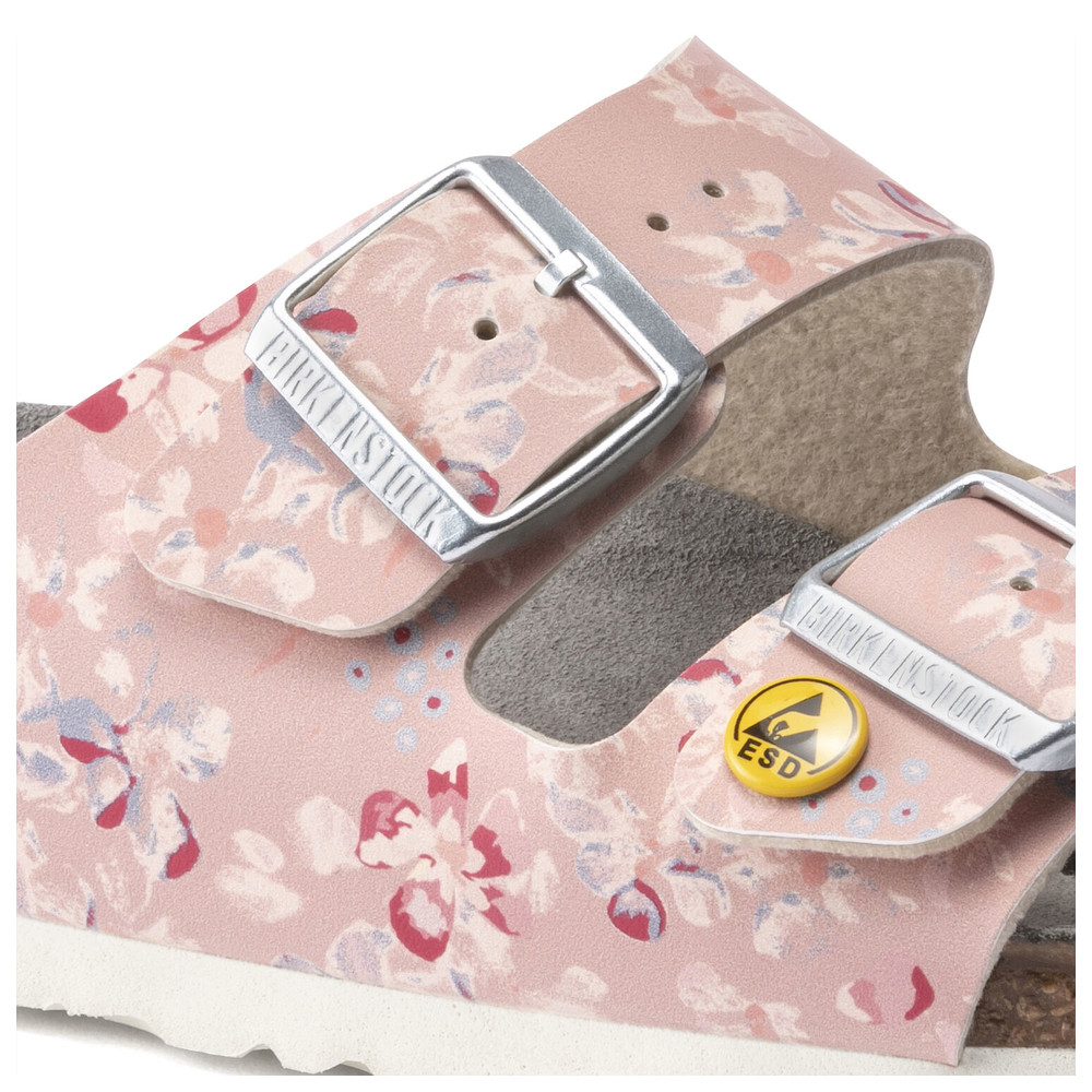 Birkenstock ESD-Sandale Arizona, Größe 40, Flower Field Rose, schmal, Bild 6