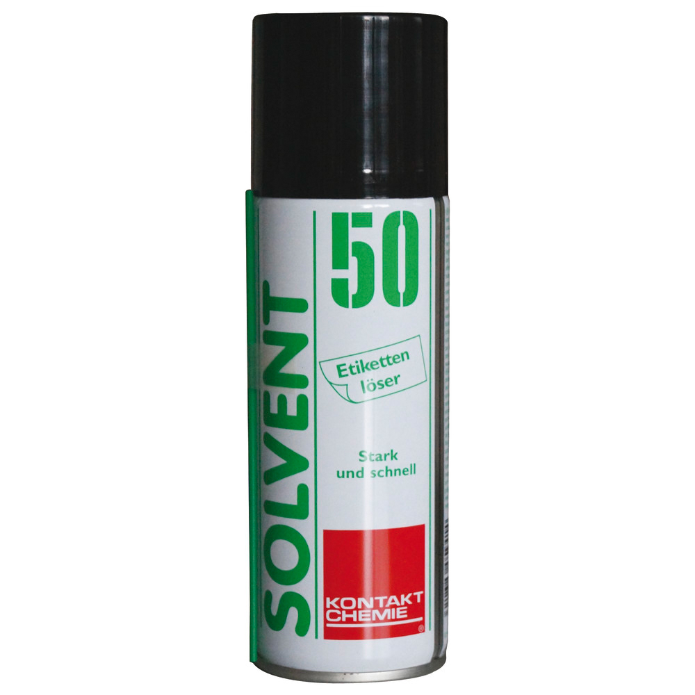 SOLVENT 50 200 ml Spray Etikettenlöser Papieretiketten