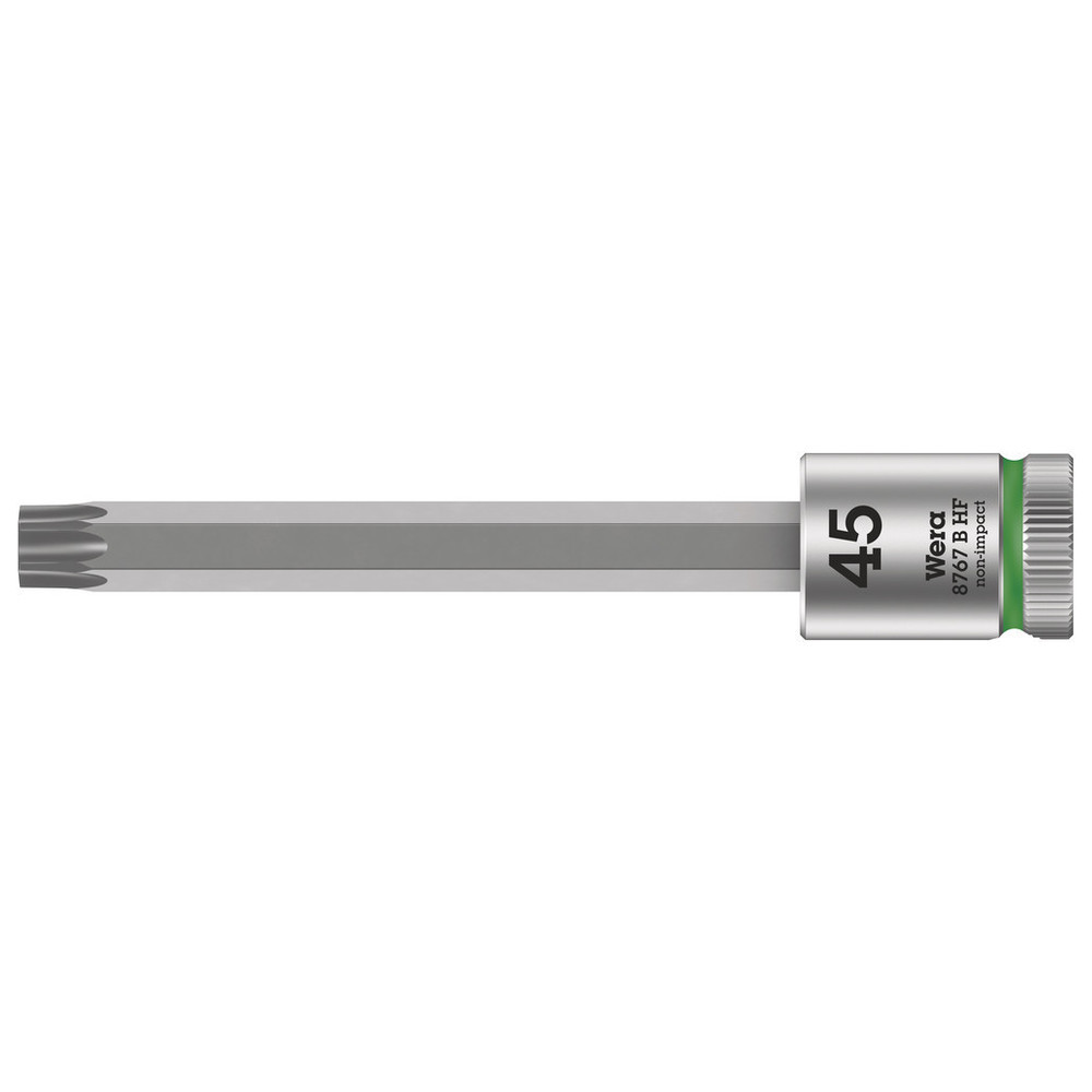 Schraubendrehereinsatz mit Haltefunktion 3/8" T45x100mm Wera