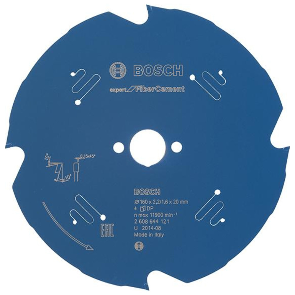 HW Kreissägebl.Expert FC 160x2,2x20mm Z4 TF Bosch